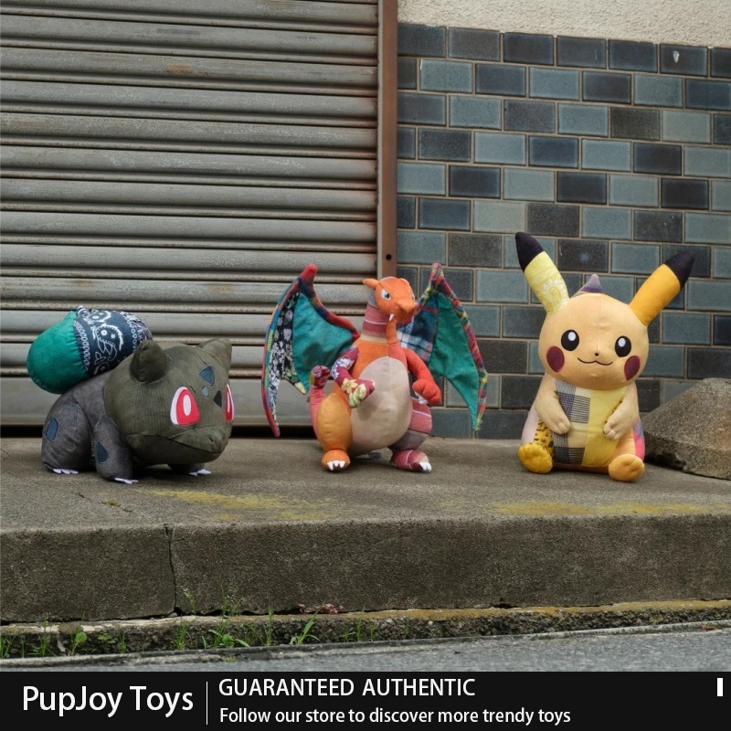 Vintage Pokemon Collectible - 포켓몬 션 워더스푼 콜라보레이션 봉제인형 피카츄
