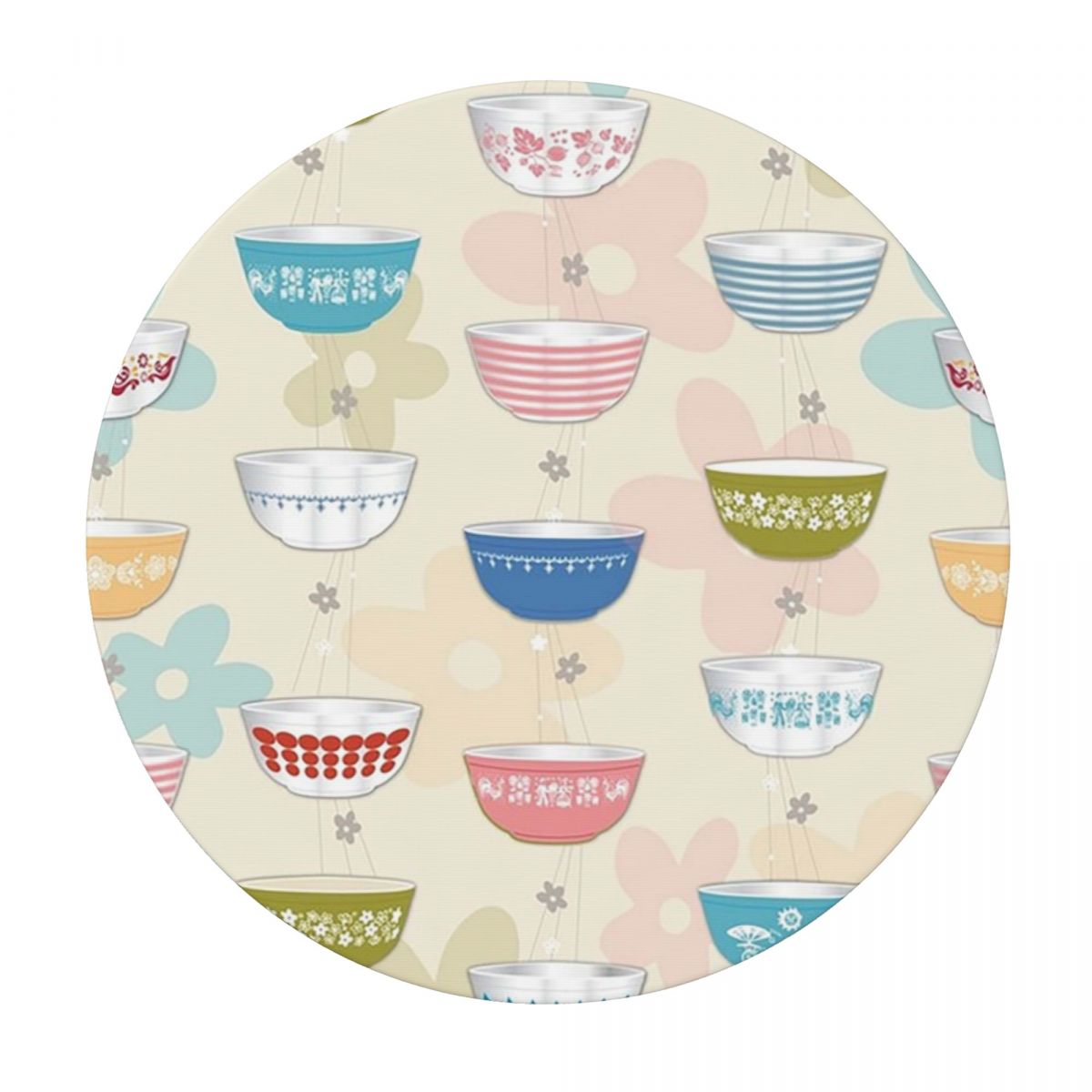 Vintage Collectible Pyrex - 빈티지 파이렉스 그릇 컬렉션 방수 원형