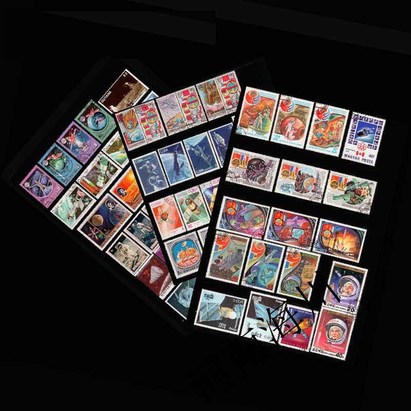 100가지 다양한 우주 우표, 실제 우표, 수집용 우표 - Collectible Vintage Postage Stamps 리뷰 및 가격
