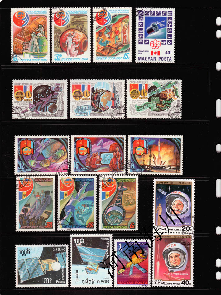 100가지 다양한 우주 우표, 실제 우표, 수집용 우표 - Collectible Vintage Postage Stamps 리뷰 및 가격