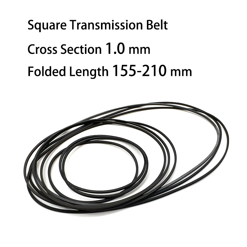 1Pcs 카세트 테이프 레코더 단면 1.0mm 정사각형 - Cassette Walkman Belt 리뷰 및 가격