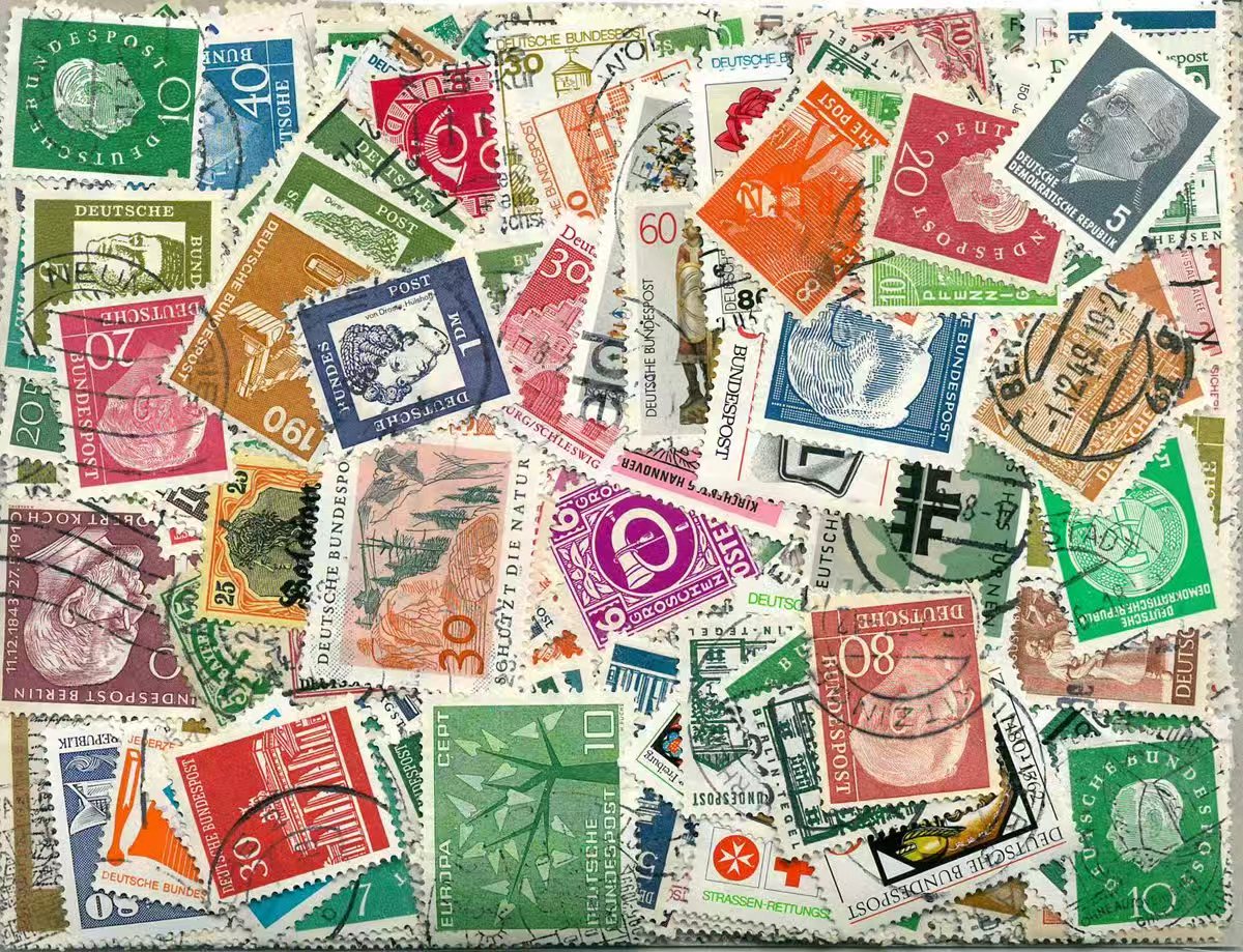 독일 우표 혼합 세트 50개, 다양한 우표 도장이 새겨 - Collectible Vintage Postage Stamps 리뷰 및 가격