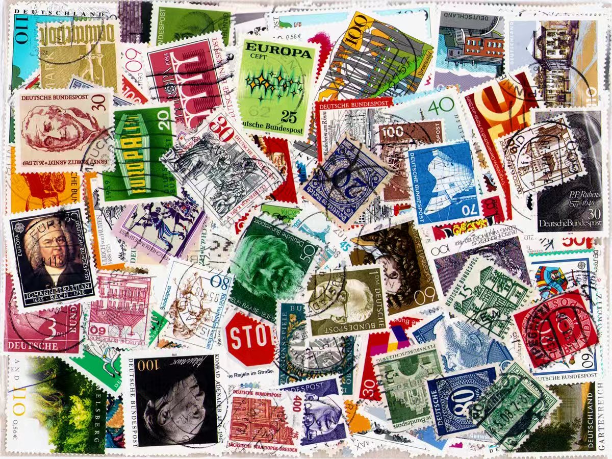독일 우표 혼합 세트 50개, 다양한 우표 도장이 새겨 - Collectible Vintage Postage Stamps 리뷰 및 가격