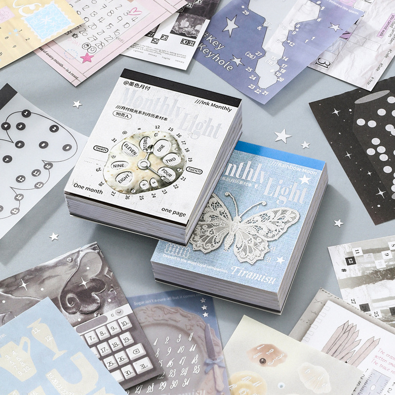 90개들이 월간 라이트 시리즈, 메모 가능한 종이 재질 - Vintage Collectible Books 리뷰 및 가격
