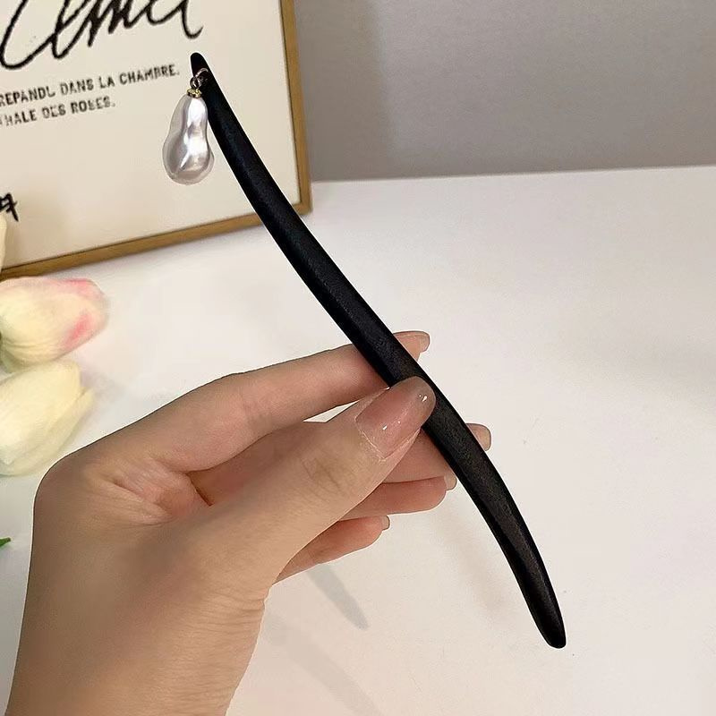 빈티지 중국 스타일 나무 꽃 머리 스틱 여성을위한 진주 - Vintage Collectibles For Sale 리뷰 및 가격