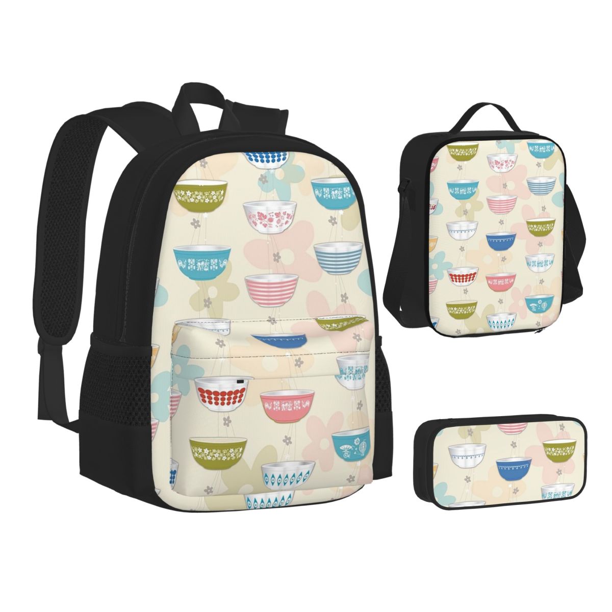 빈티지 파이렉스 볼 컬렉션 백팩 학생용 책가방 학교 가 - Vintage Collectible Pyrex 리뷰 및 가격