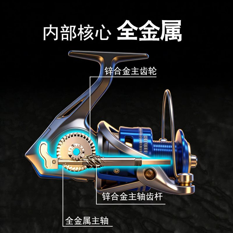 새로운 낚시 장비 스피닝 휠 낚시 릴 낚시 릴 소스 바 - Developing Tank Reel 리뷰 및 가격