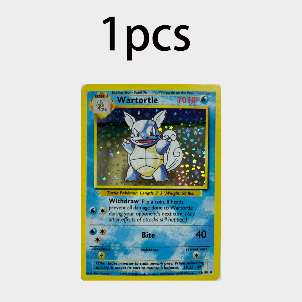 DIY PTCG 애니메이션 워트틀 빈티지 트레이딩 카드 - Vintage Pokemon Collectible 리뷰 및 가격
