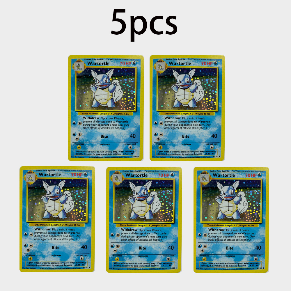 DIY PTCG 애니메이션 워트틀 빈티지 트레이딩 카드 - Vintage Pokemon Collectible 리뷰 및 가격