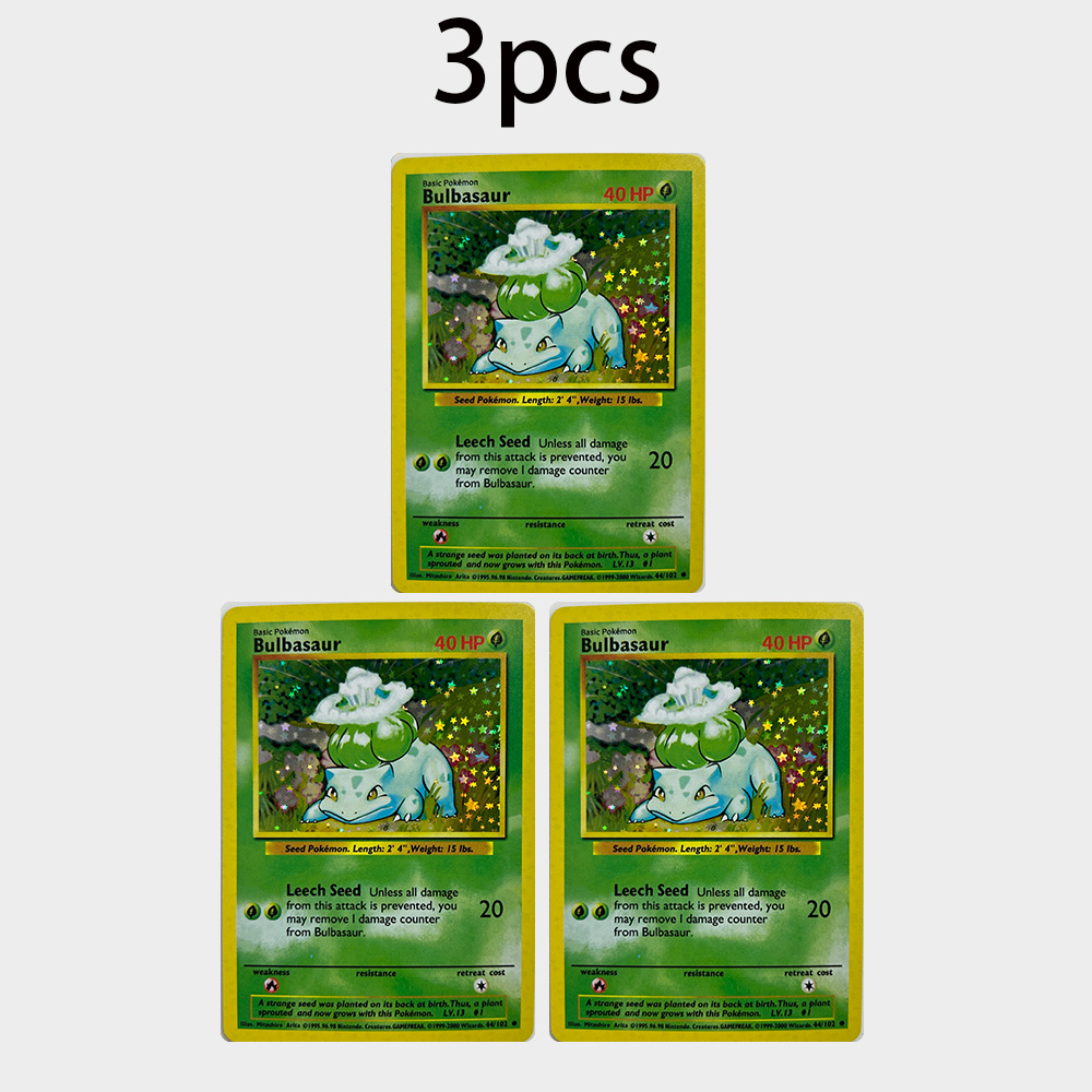 DIY PTCG TCG 카드 벌바사우르 빈티지 베이스  - Vintage Pokemon Collectible 리뷰 및 가격