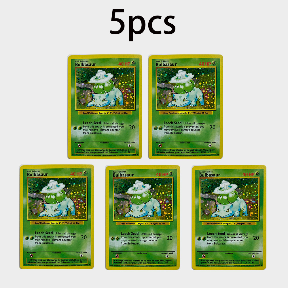 DIY PTCG TCG 카드 벌바사우르 빈티지 베이스  - Vintage Pokemon Collectible 리뷰 및 가격